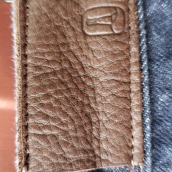 Land's End blue jeans relaxed fit traditional waist size 18P - Picture 11 of 11